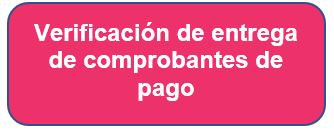 verificación de entrega de comprobantes