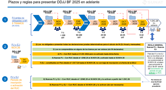 plazos y reglas para presentar